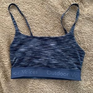 Outdoor voices sports bra S